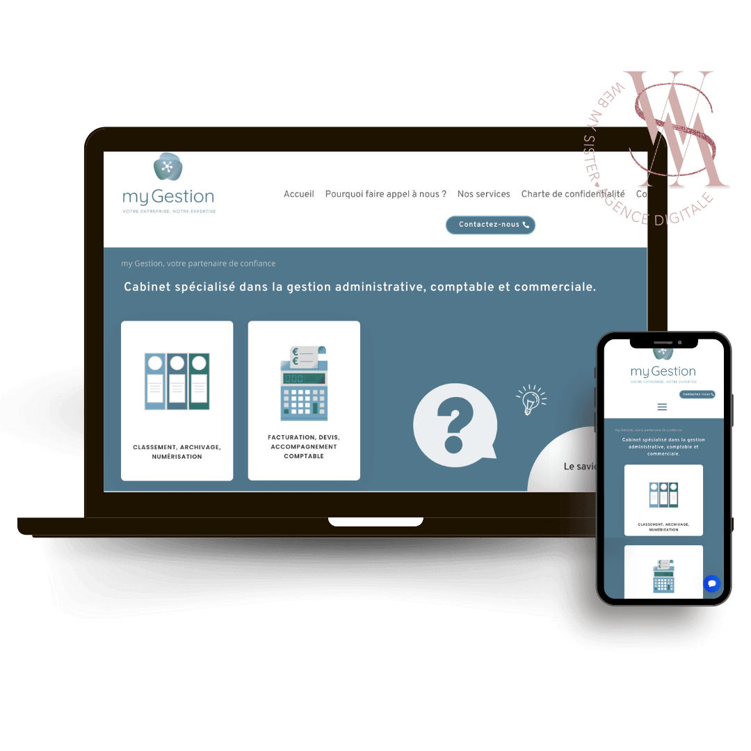 création site internet paris gestion